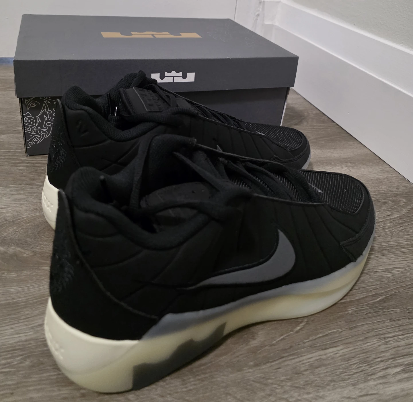 Nike LeBron Witness 9 - Black/Iron Grey-Coconut Milk - photo 3