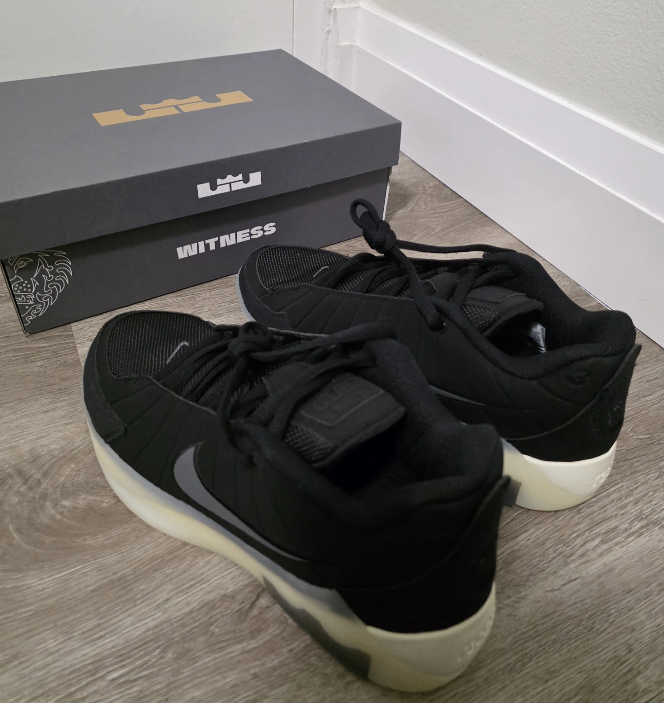 Nike LeBron Witness 9 - Black/Iron Grey-Coconut Milk - photo 4