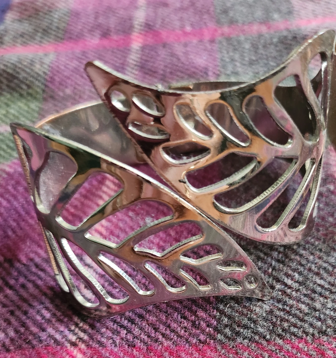 Cuff Leaf Bracelet Set. - photo 5