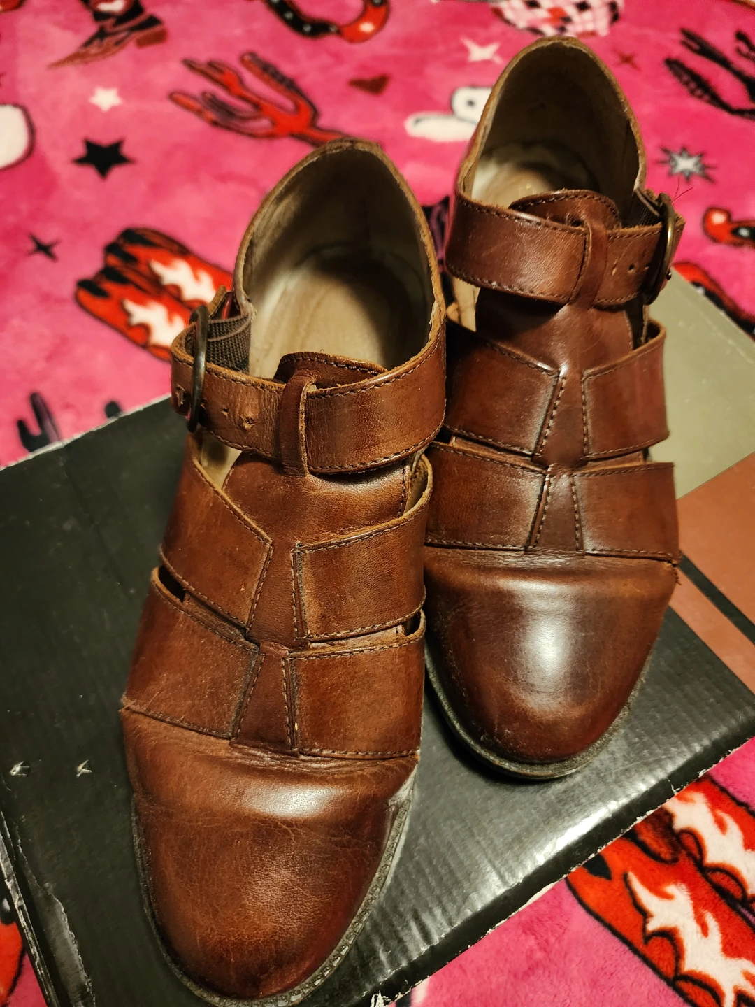 iorgio Brutini Men's Brown Leather Sandals - Size 8 - photo 3