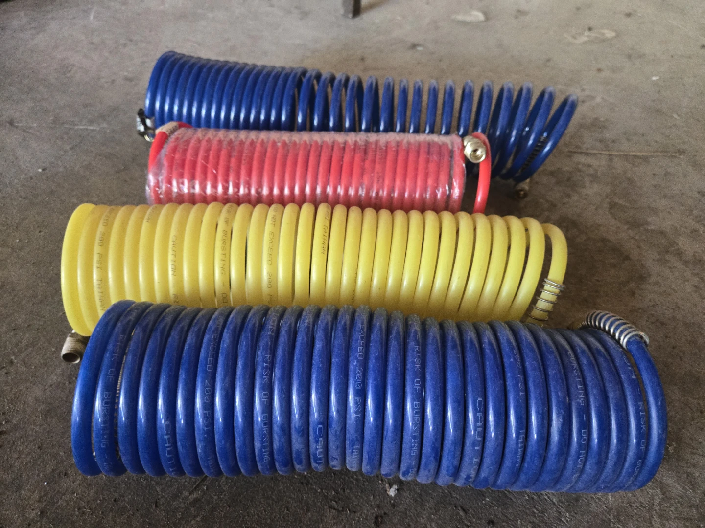 Four Coiled Air Hoses - photo 2