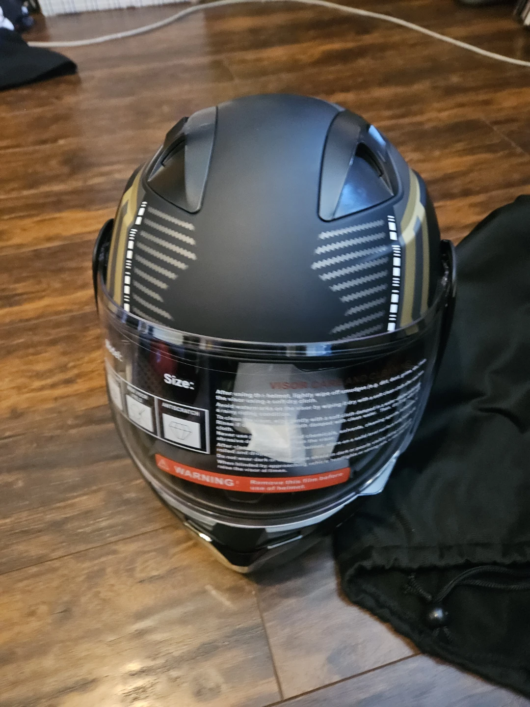 Motorcycle Helmets Modular Full Face Moped Helmet,DOT Approved - photo 2