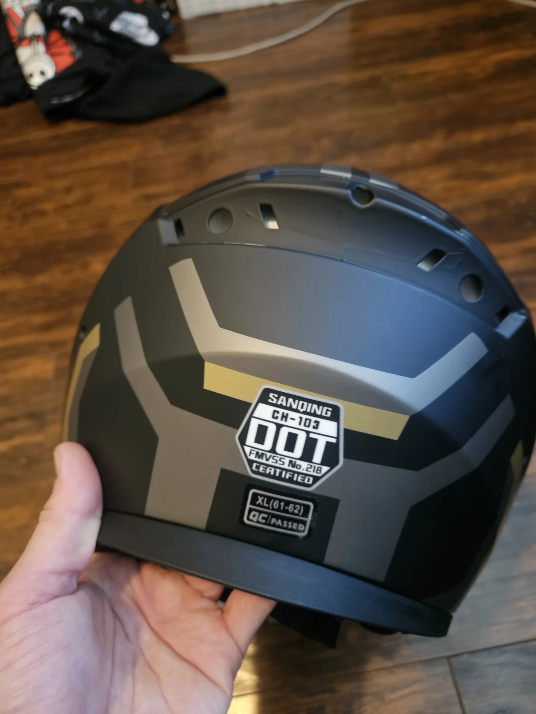 Motorcycle Helmets Modular Full Face Moped Helmet,DOT Approved - photo 4