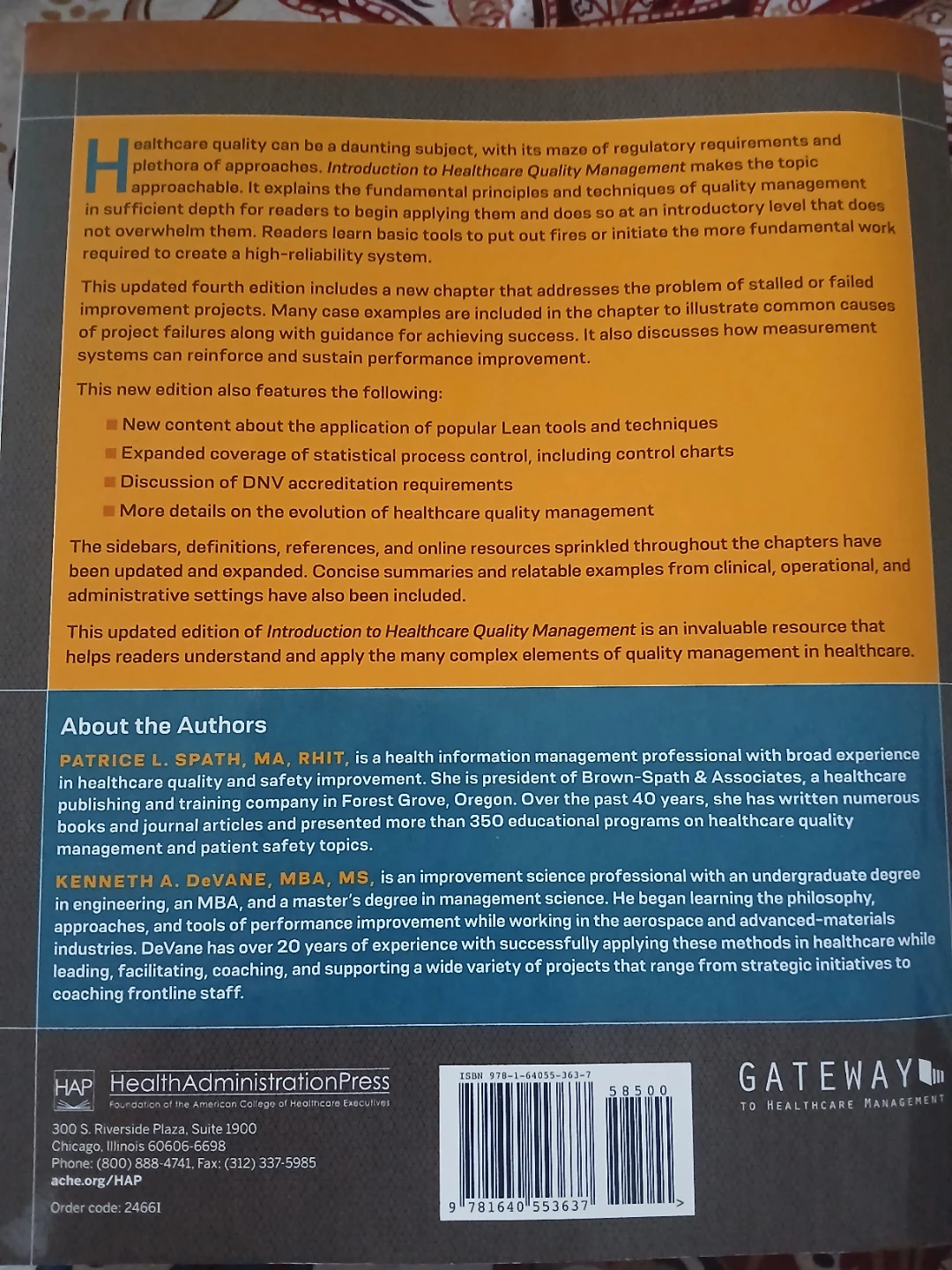Introduction to Healthcare Quality Management, Fourth Edition - photo 2