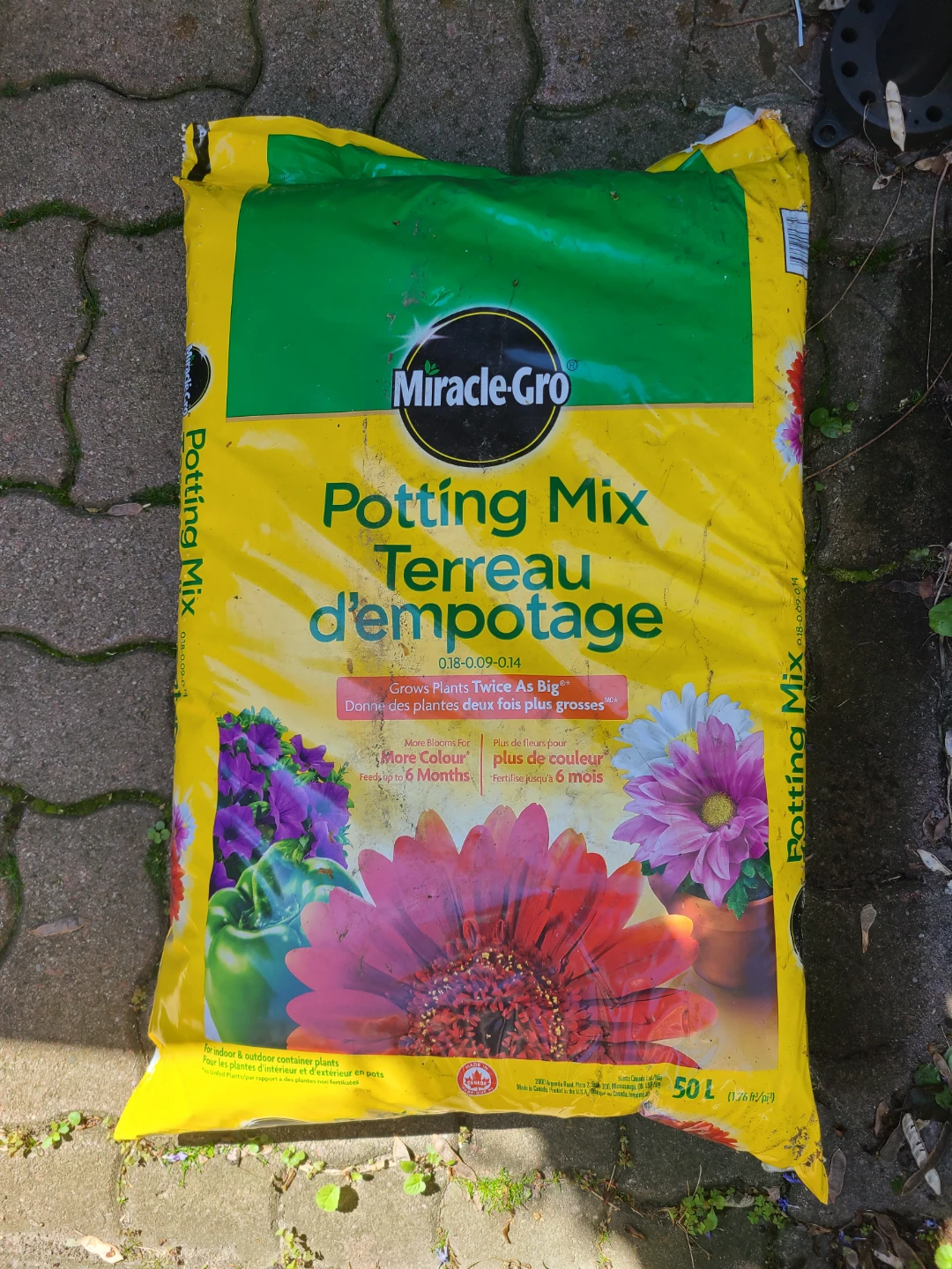 Miracle-Gro Potting Mix 50L