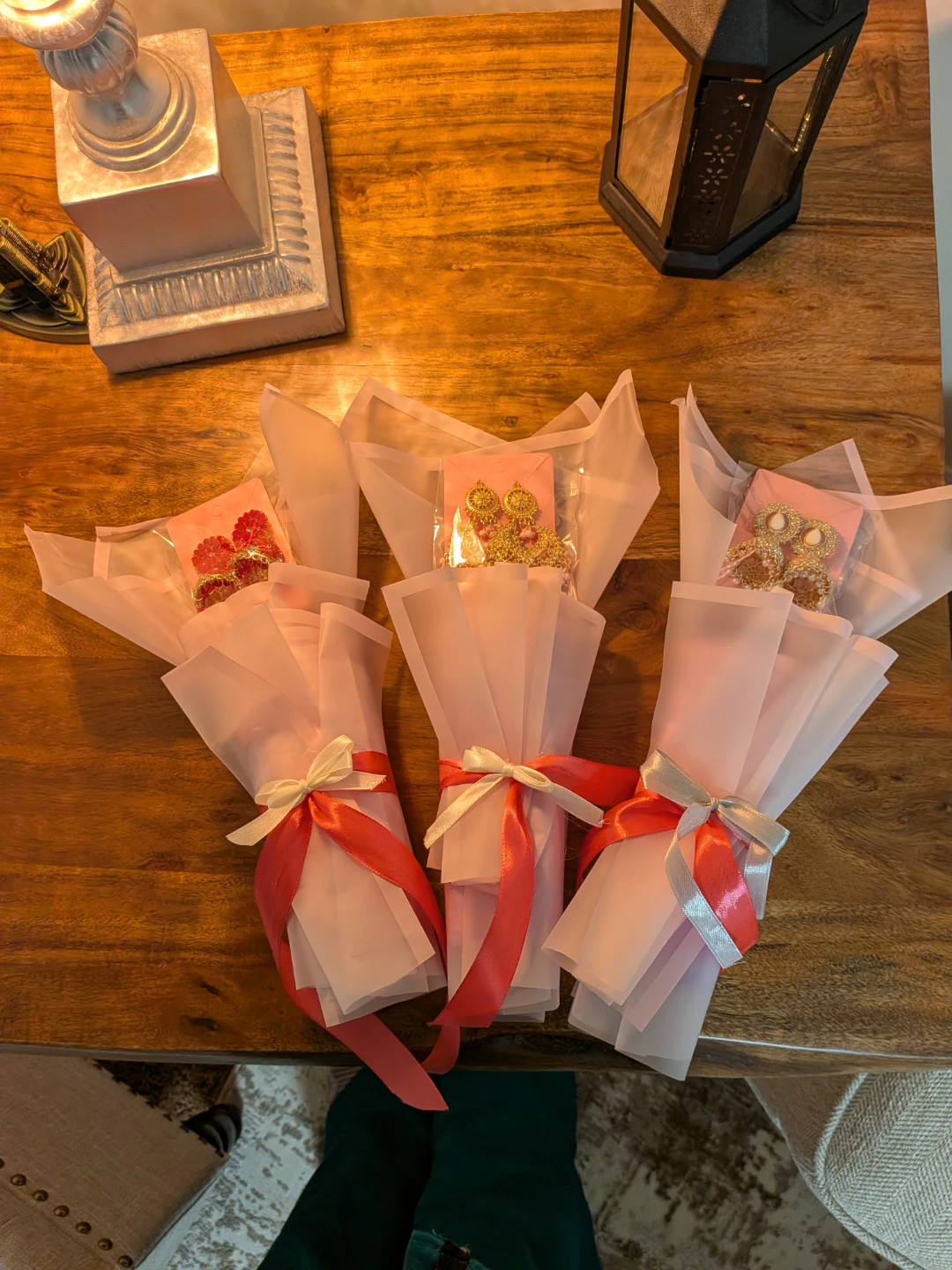 Nush jhumkay Bouquets for Eid (one for 20 dollars)