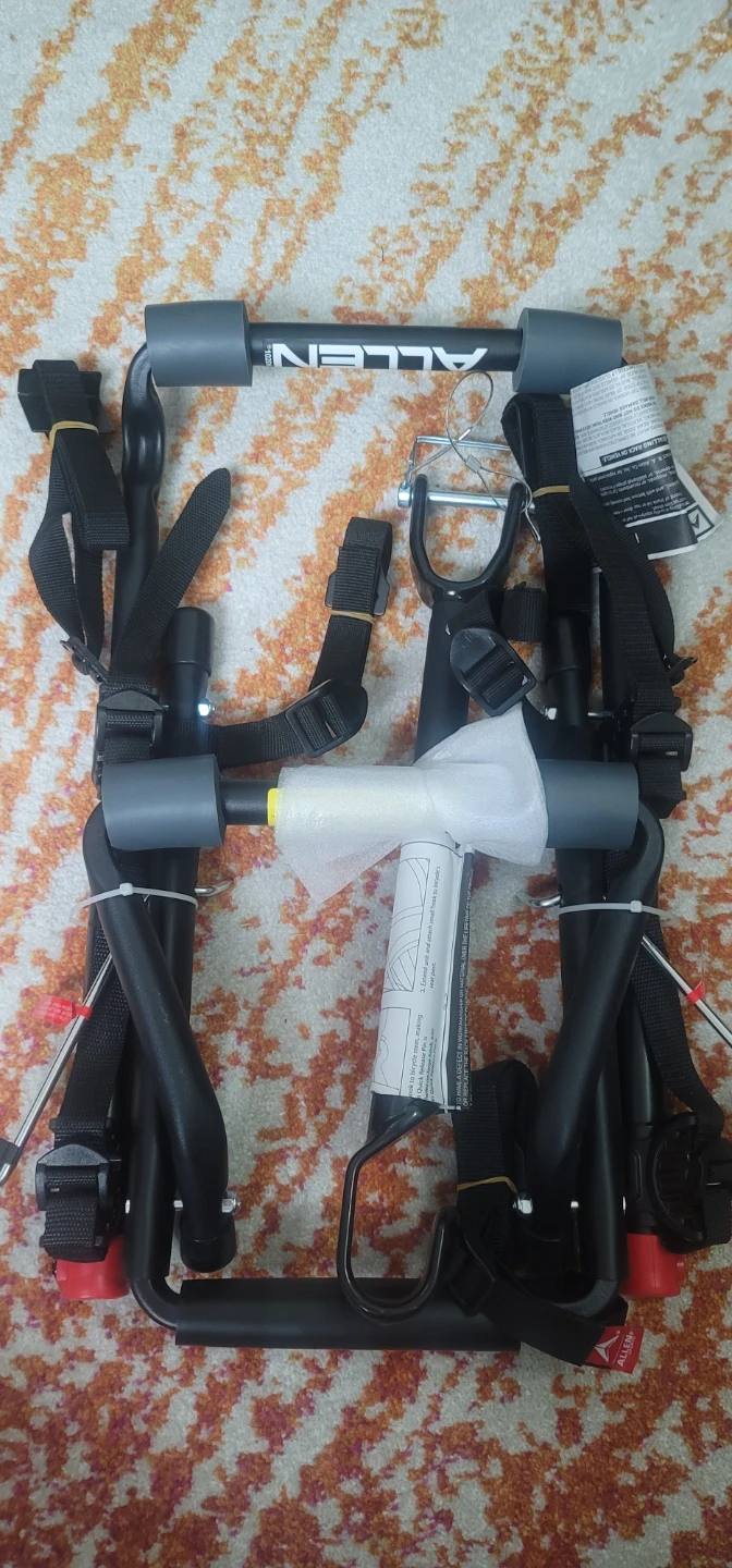 Allen Sports Deluxe 2‑Bike Trunk Rack (Brand New, Never Used) - photo 2