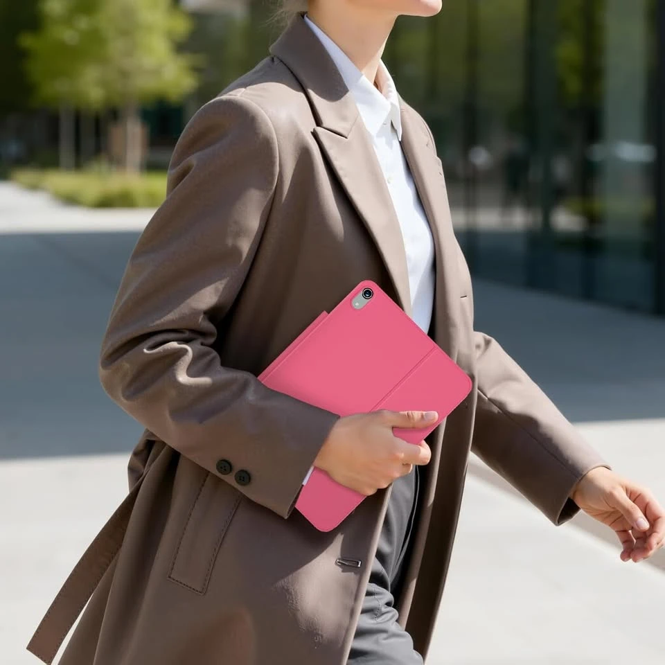 Hot Pink Keyboard Case for iPad 11th Gen (A16) - photo 4