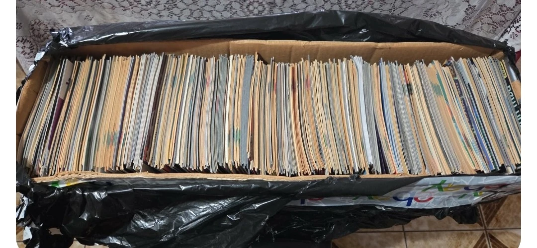 Assorted Comic Books Collection in big box