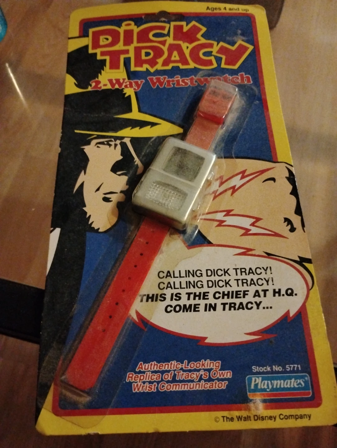 Dick Tracy 2-Way Wristwatch Playmates