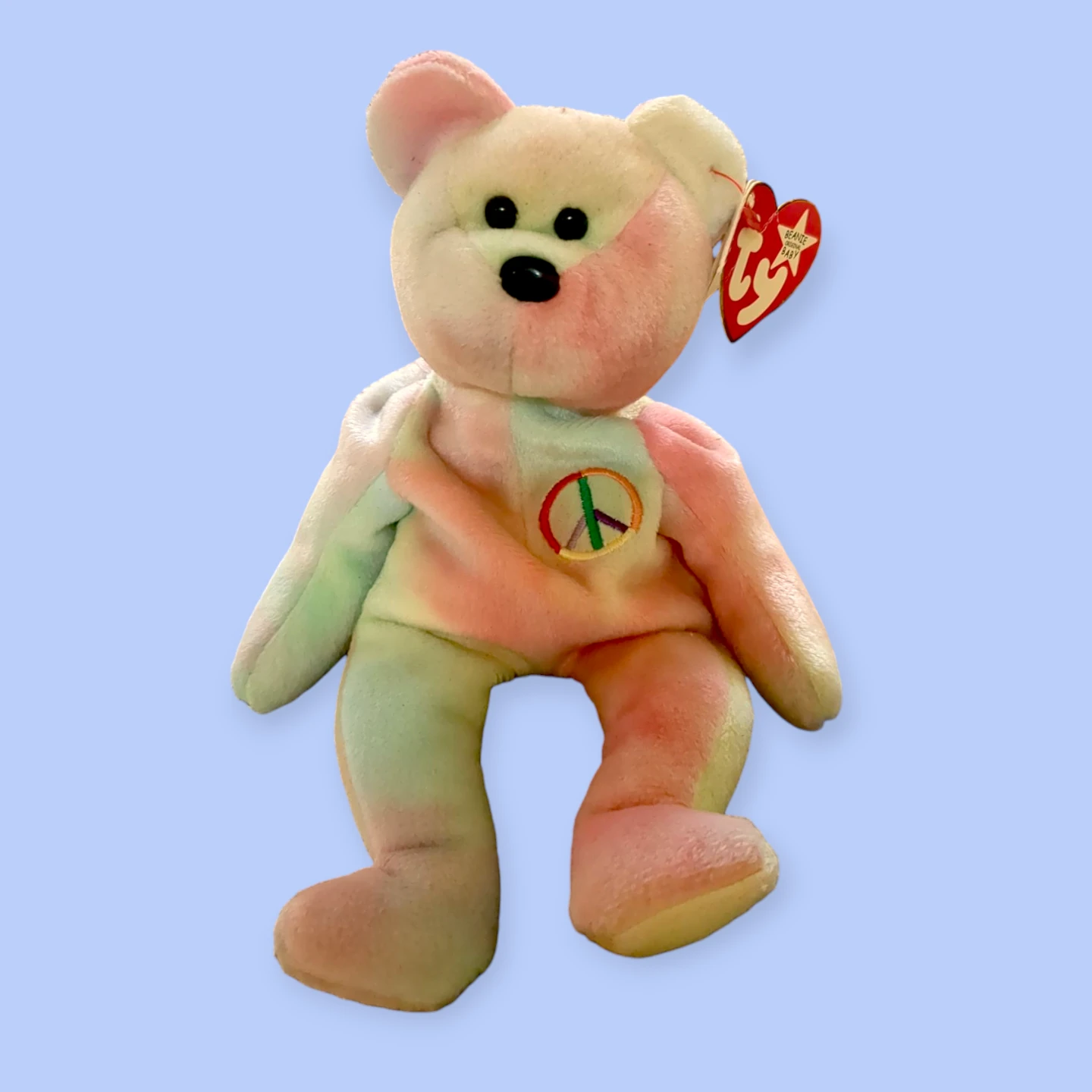 Ty Peace the Bear Retired 1996 - photo 2