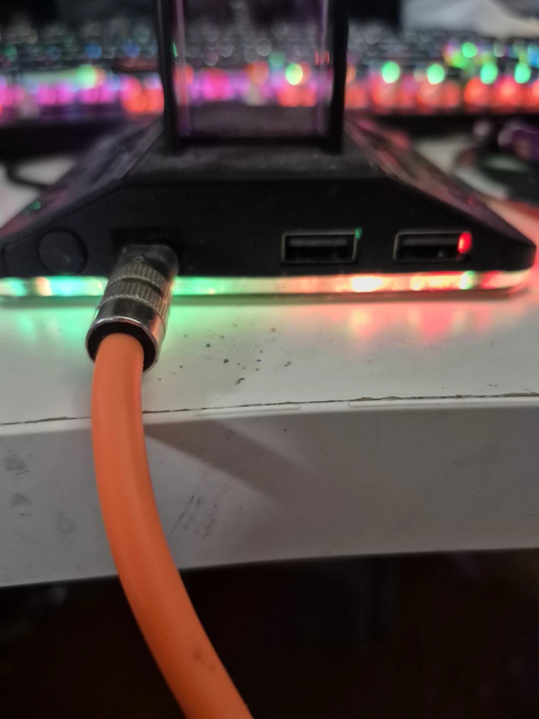 Headphone Stand with USB Hub and RGB Lighting - photo 3