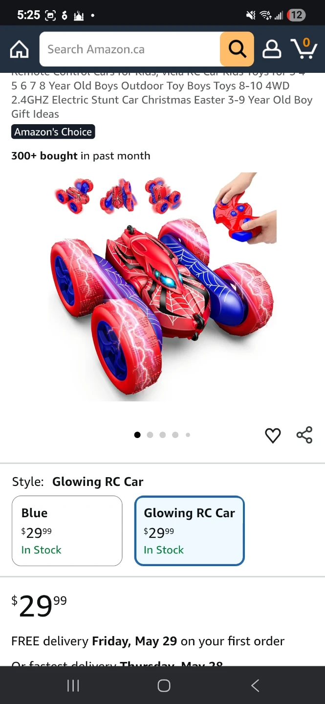 Remote Control Stunt Car - 4WD, 360 Rotation, Cool Lights - photo 4
