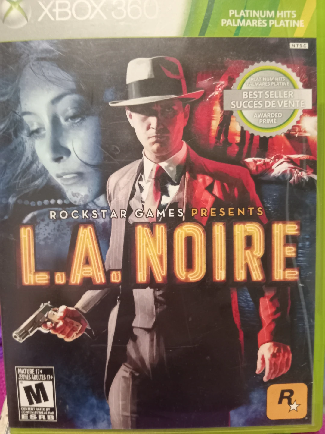 Xbox 360 L.A. Noire Platinum Hits