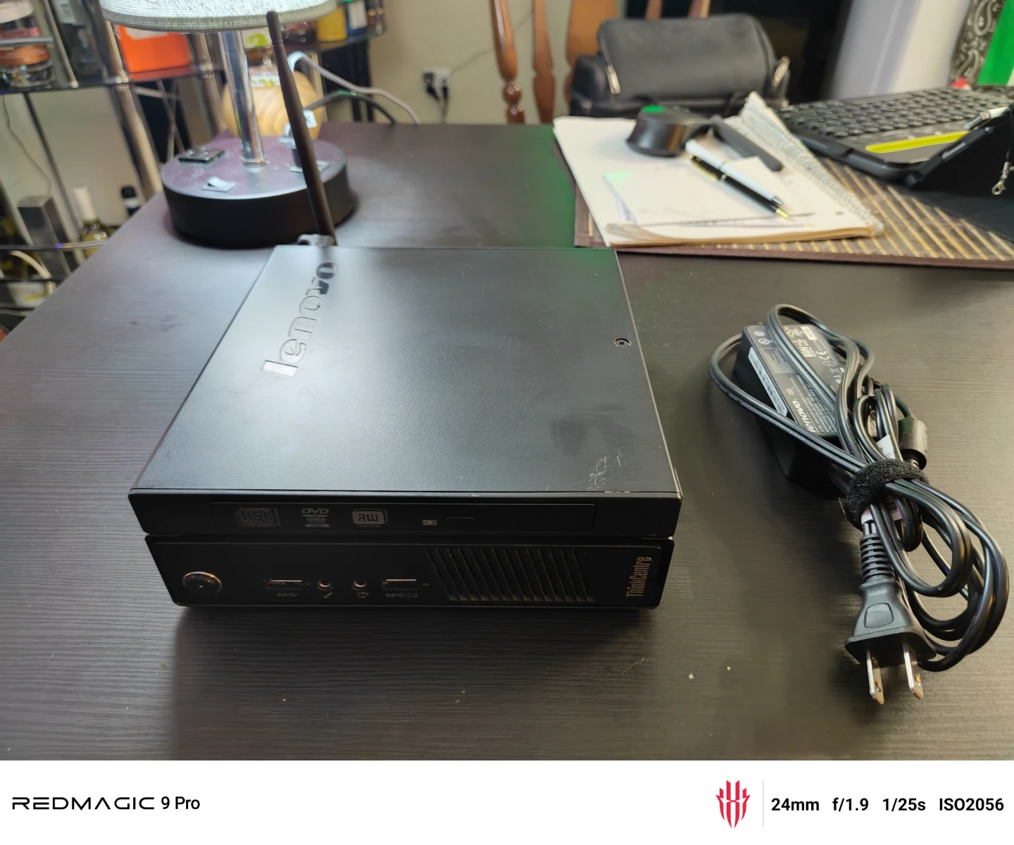 Lenovo ThinkCentre Mini PC with DVD Drive