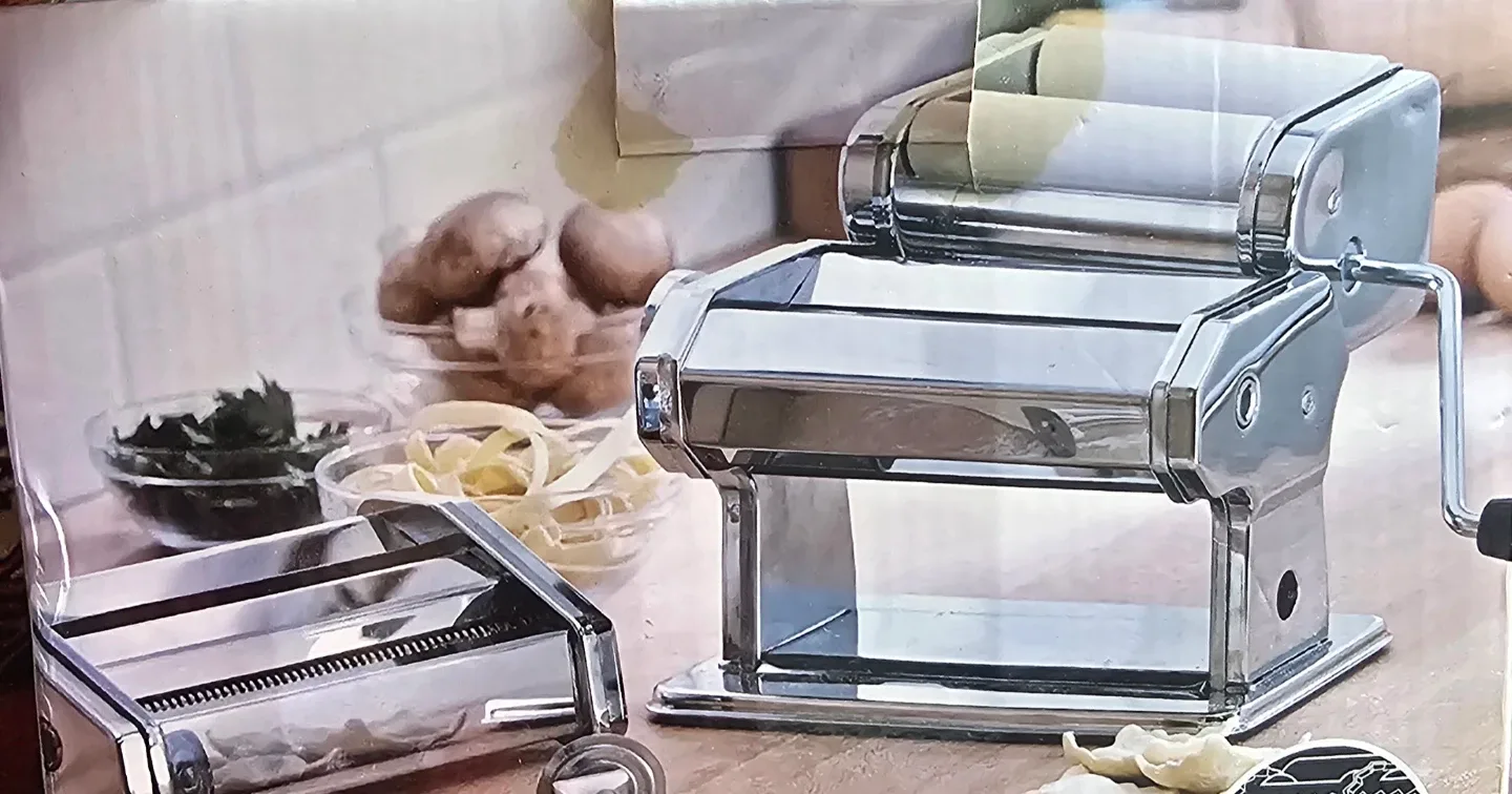 KitchenStuff Gusto Pasta Machine with Ravioli Maker
