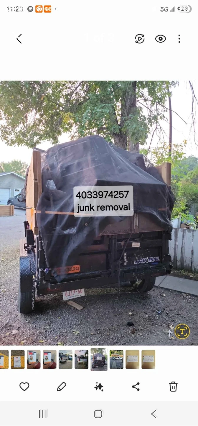 Junk runs, junk removal