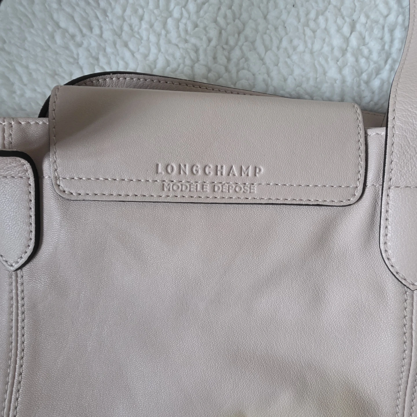 Longchamp Pink Leather Tote Bag - photo 4
