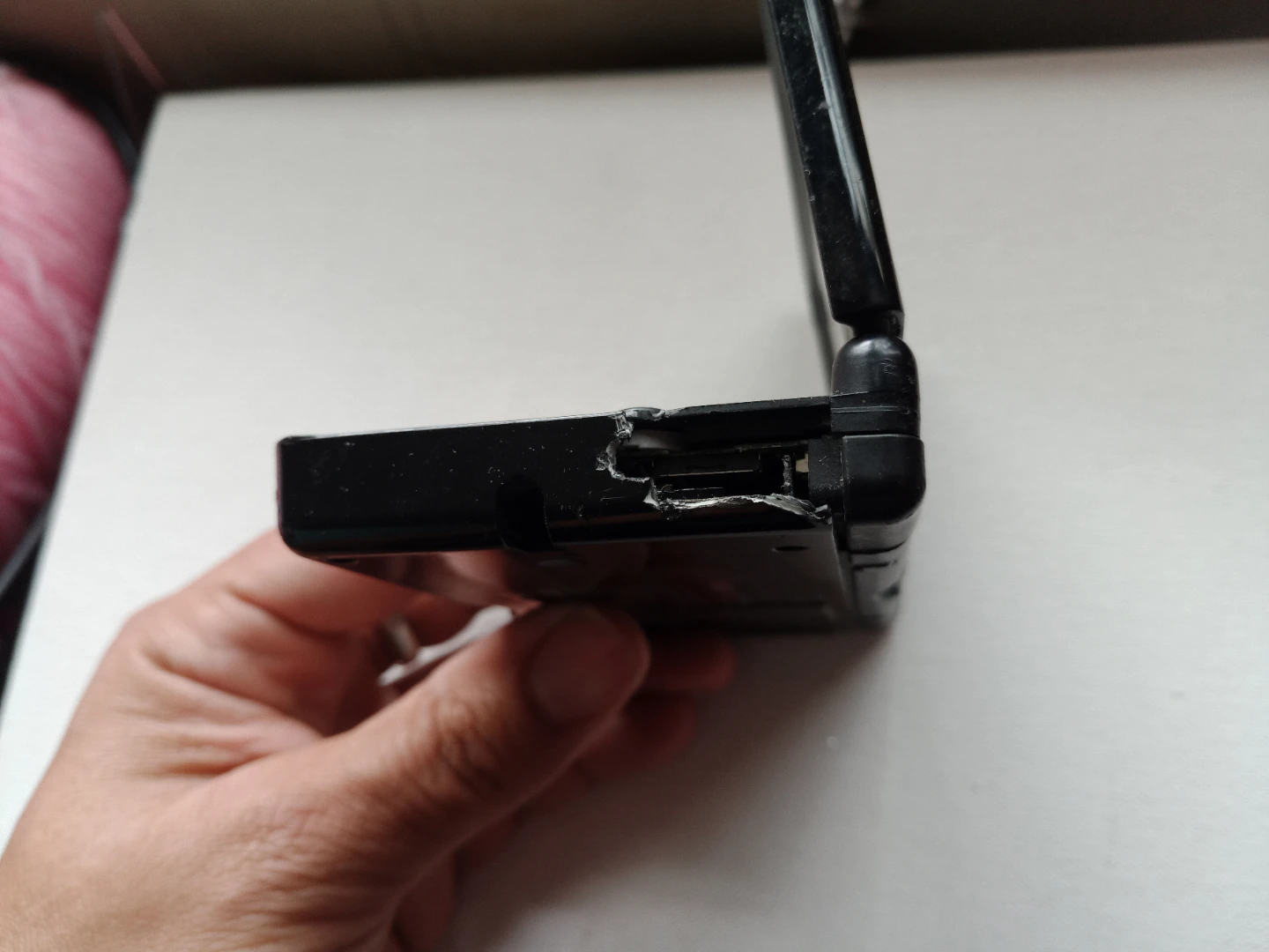 For parts as is Nintendo DS Lite - Black - photo 5