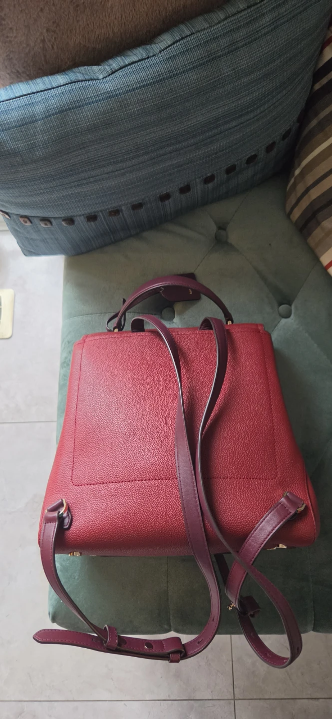 Kate Spade Red Leather Backpack - photo 4