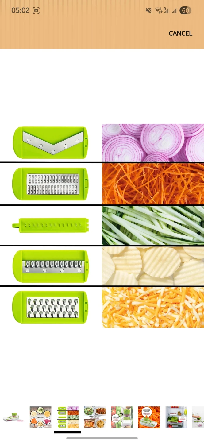 Starfrit Mandoline Slicer chopper - photo 2