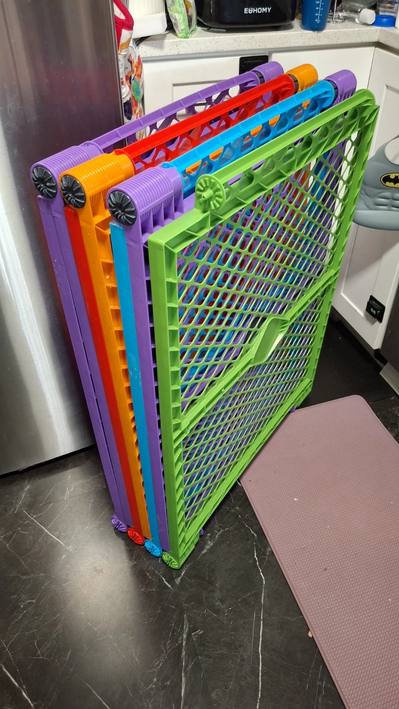 Multi-Color Plastic Playpen Panels