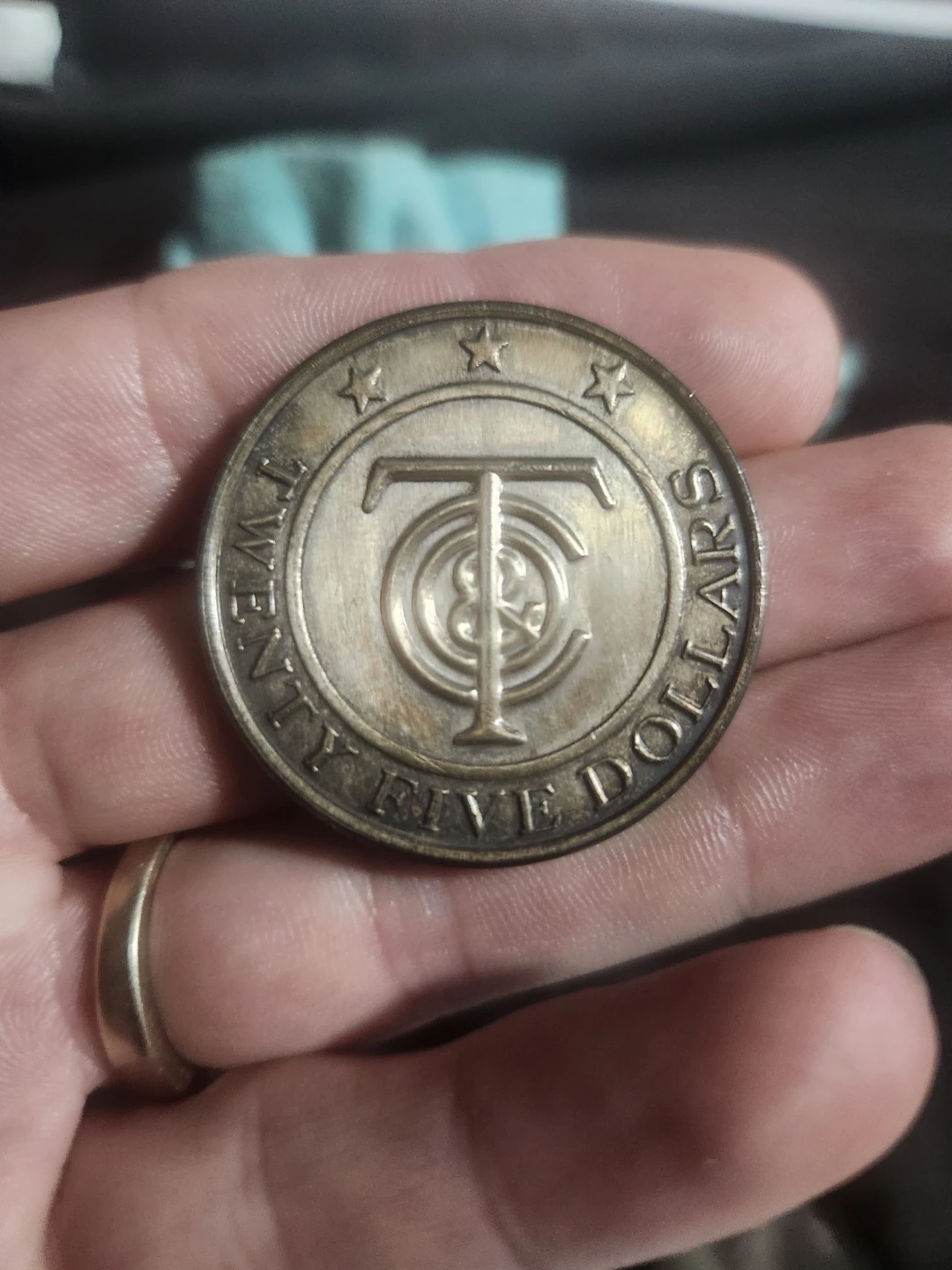Tiffany & Co. Vintage 25$ Tokens (4) - photo 3
