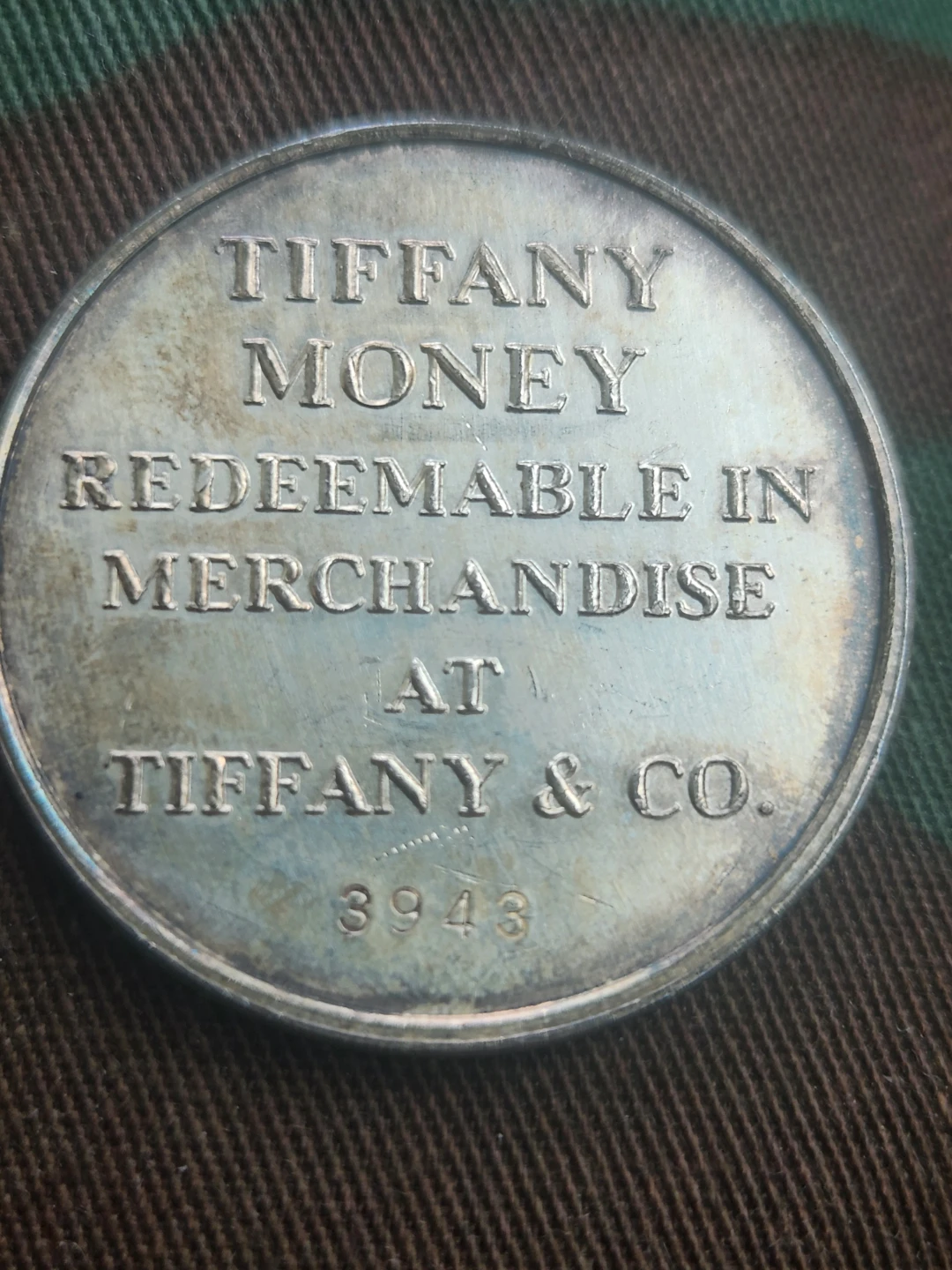 Tiffany & Co. Vintage 25$ Tokens (4) - photo 4