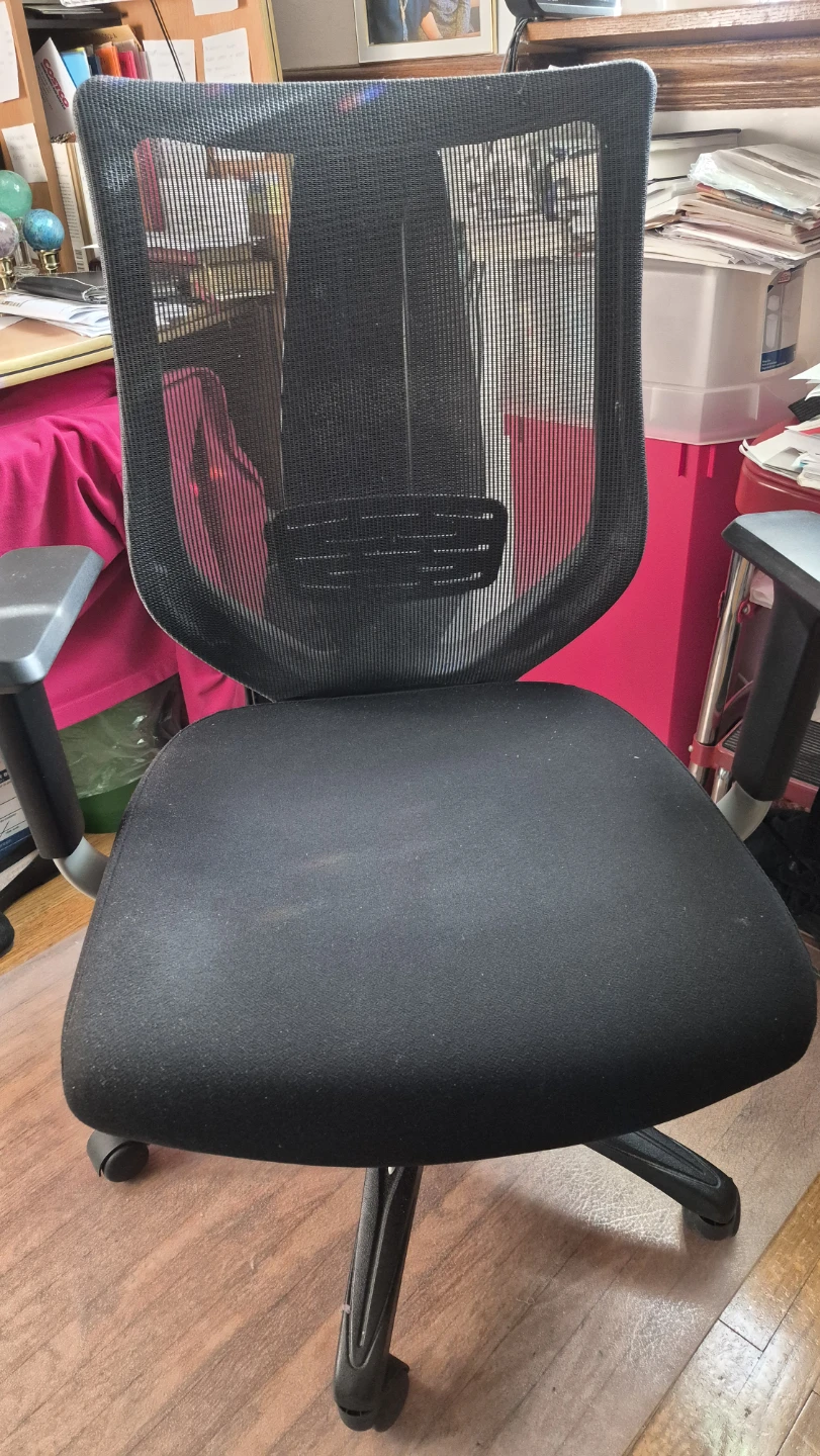 Black Mesh Office Chair - photo 3