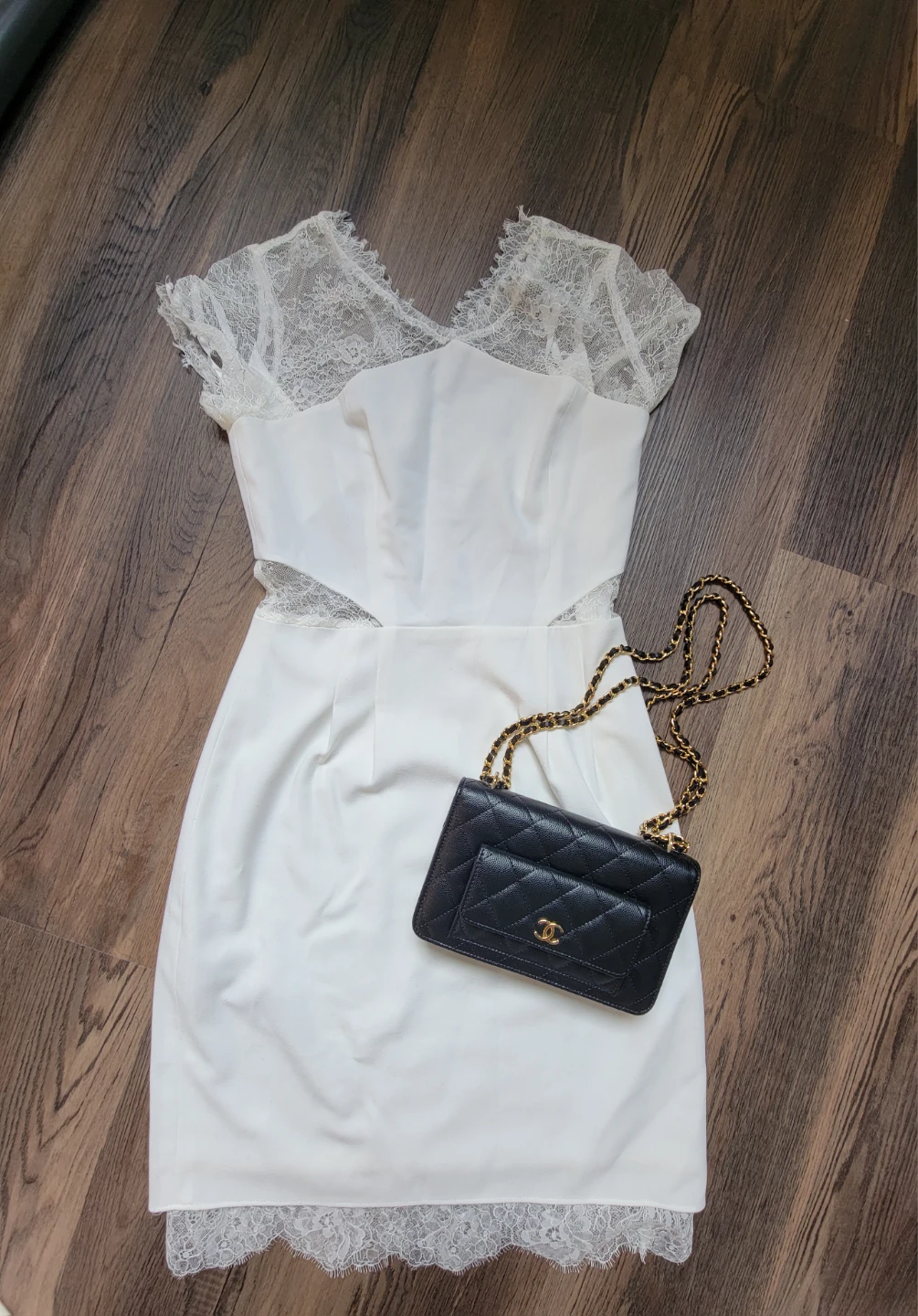 White Lace XS Dress - photo 2