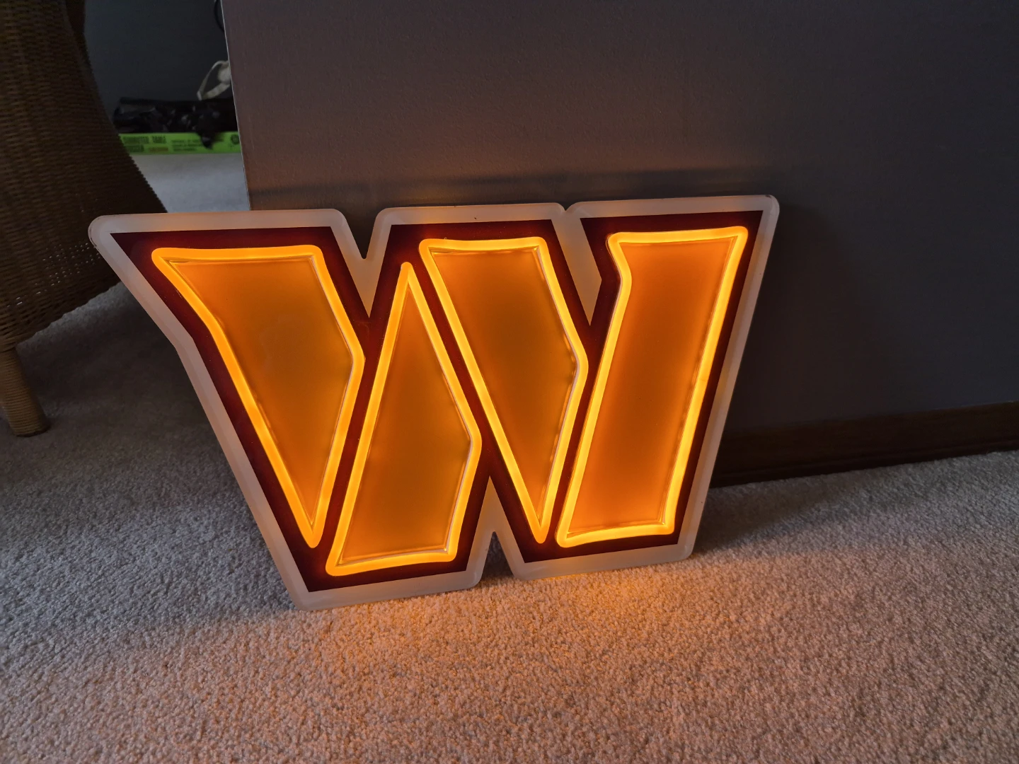 Washington Commanders NFL Team LED Sign by FOCO - photo 3