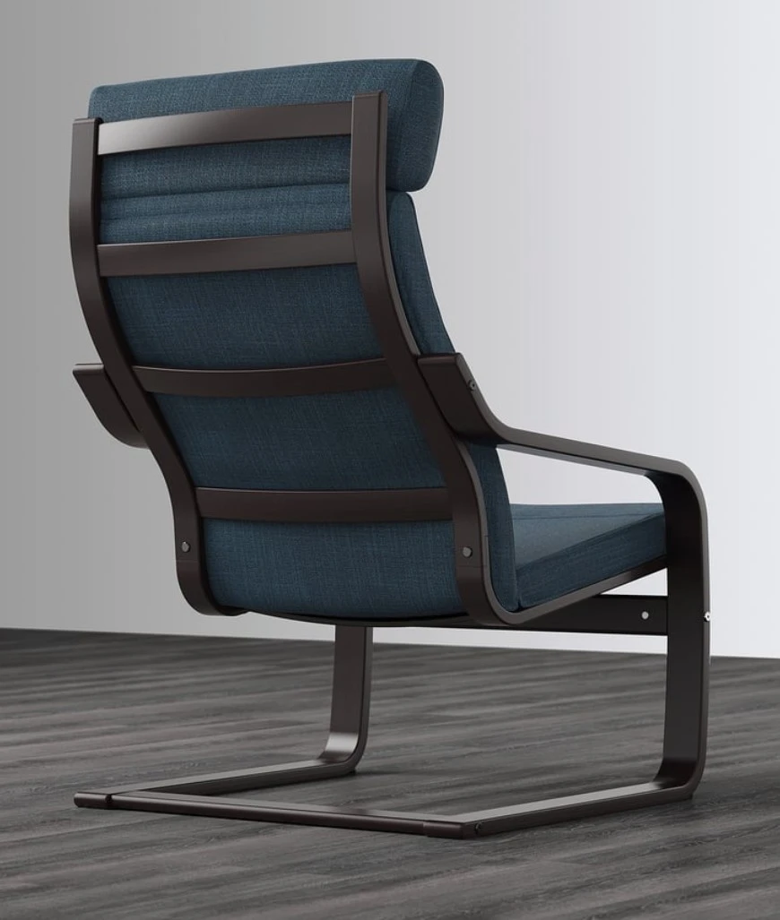 IKEA Poäng - 2 chairs and 1 ottoman