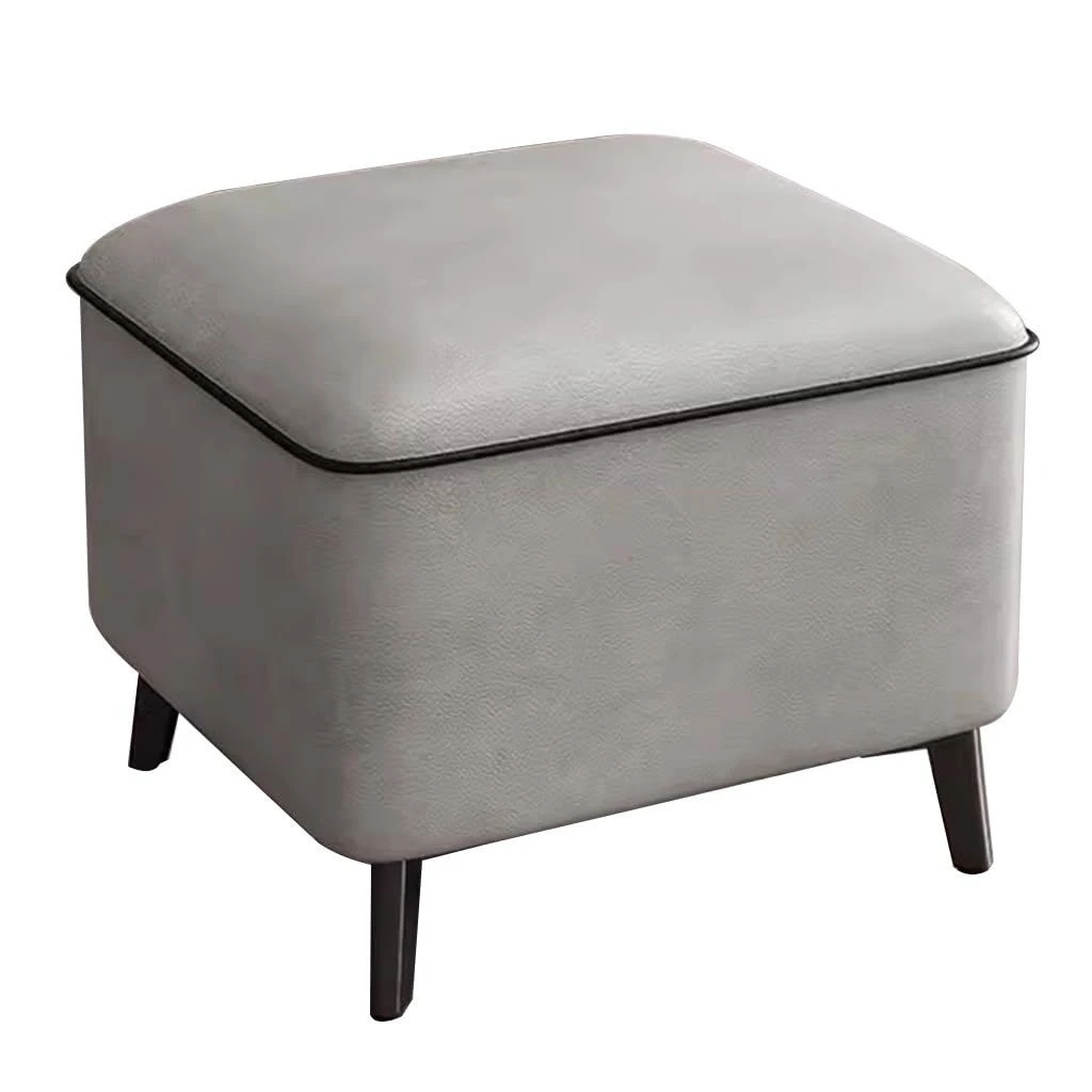 Grey Ottoman Footstool - Brand New - photo 3