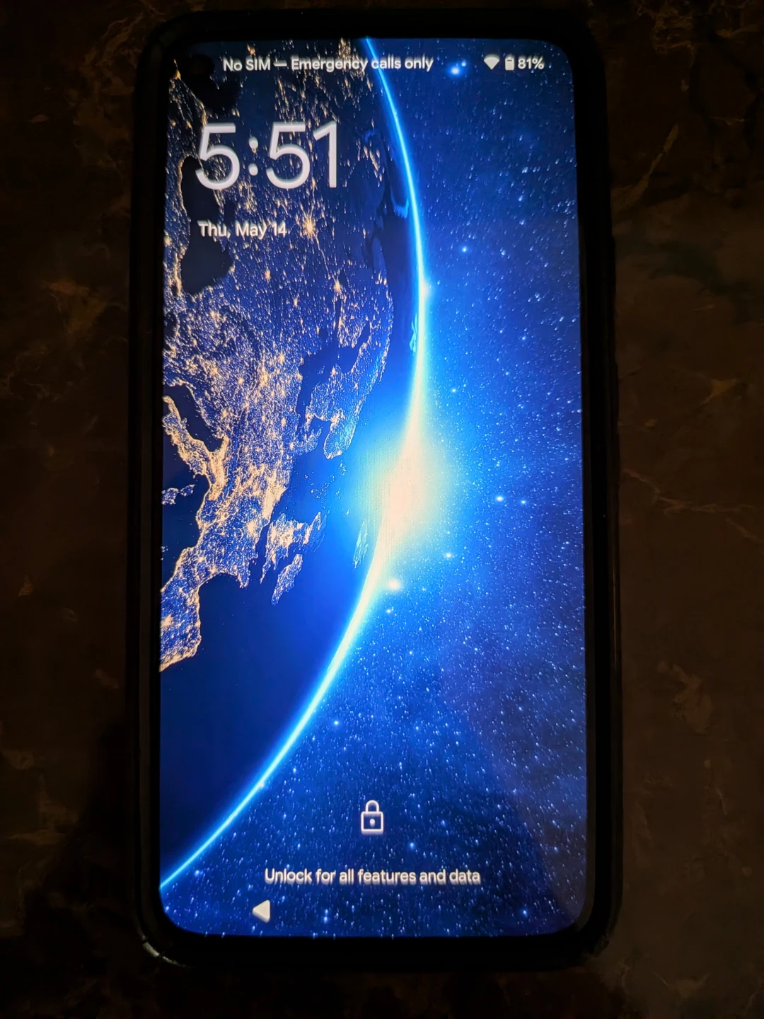 Google Pixel 5 with Charger and Case