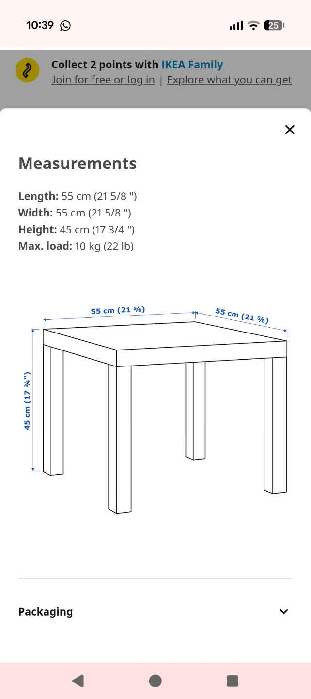 White Square Table - photo 3