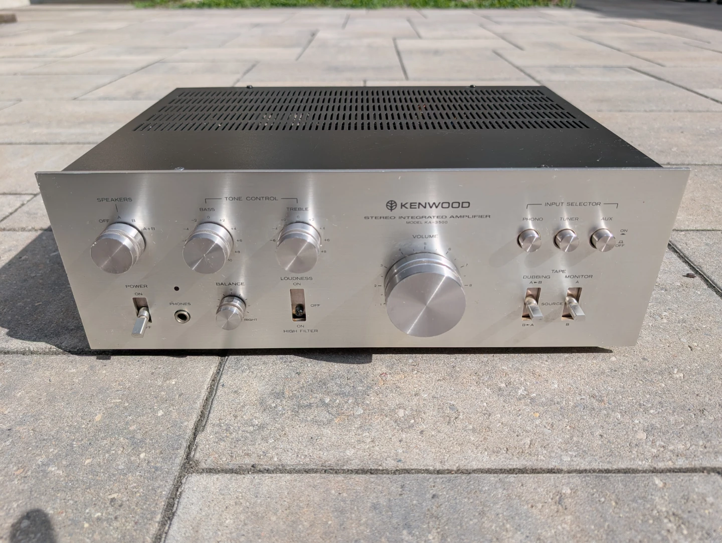 Kenwood Stereo Integrated Amplifier KA-3500 - photo 2