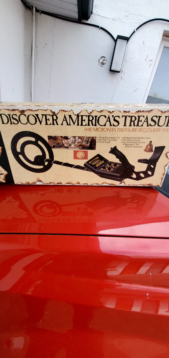 Micronta Discover America's Treasure Metal Detector