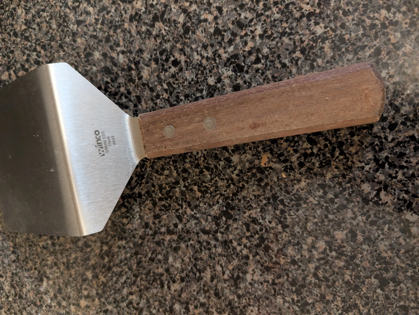 Winco Stainless Steel Spatula - photo 2