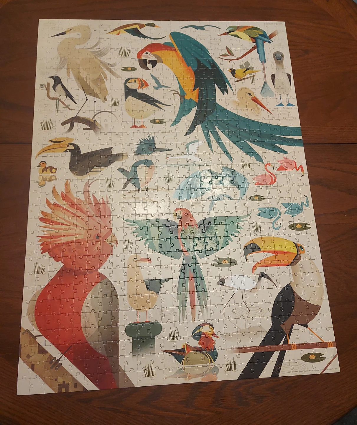 750 piece and 500 piece puzzles - photo 2