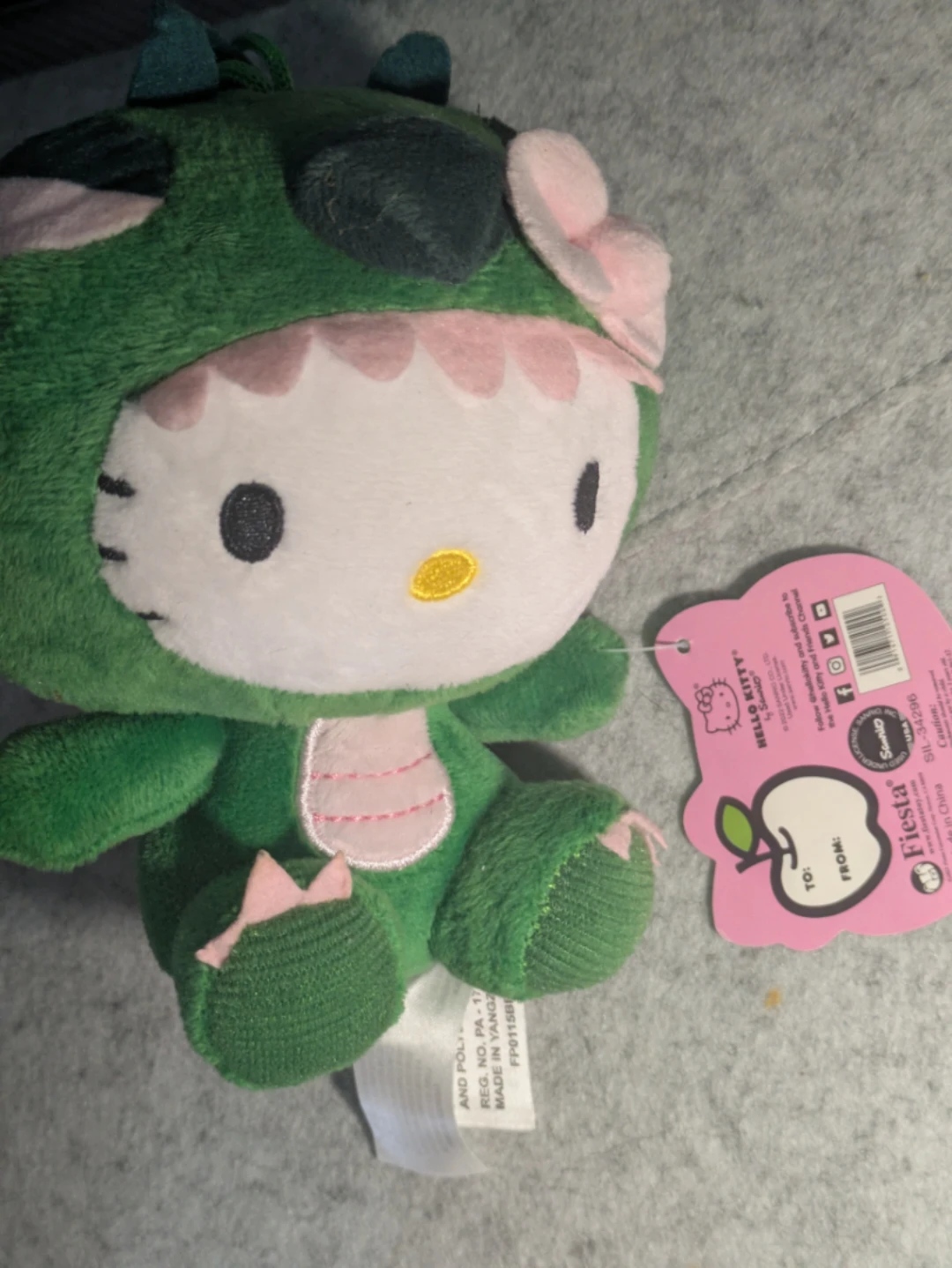 Hello Kitty Dinosaur Plush