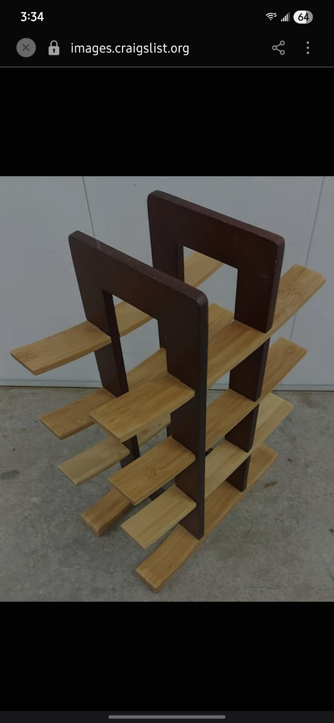 Wooden Display Shelf - photo 2