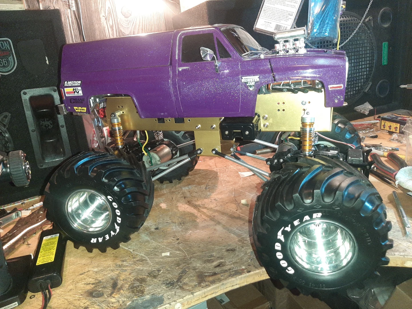 Tamiya clodbuster custom - photo 5