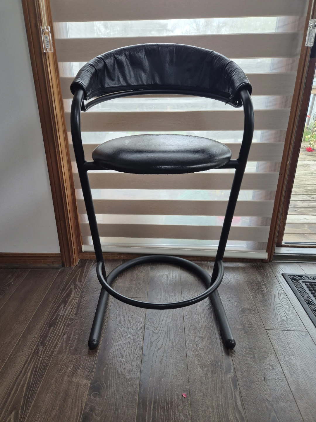 Black Bar Stool