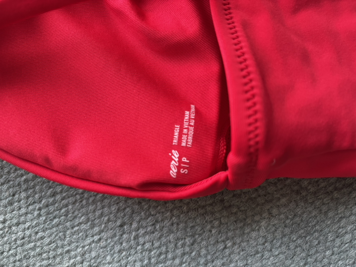 Never worn Aerie bikini top - photo 3