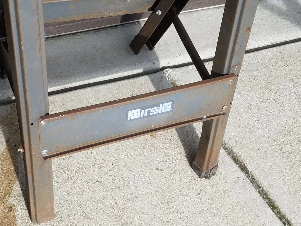 Pair of Hirs Folding Sawhorses - photo 2