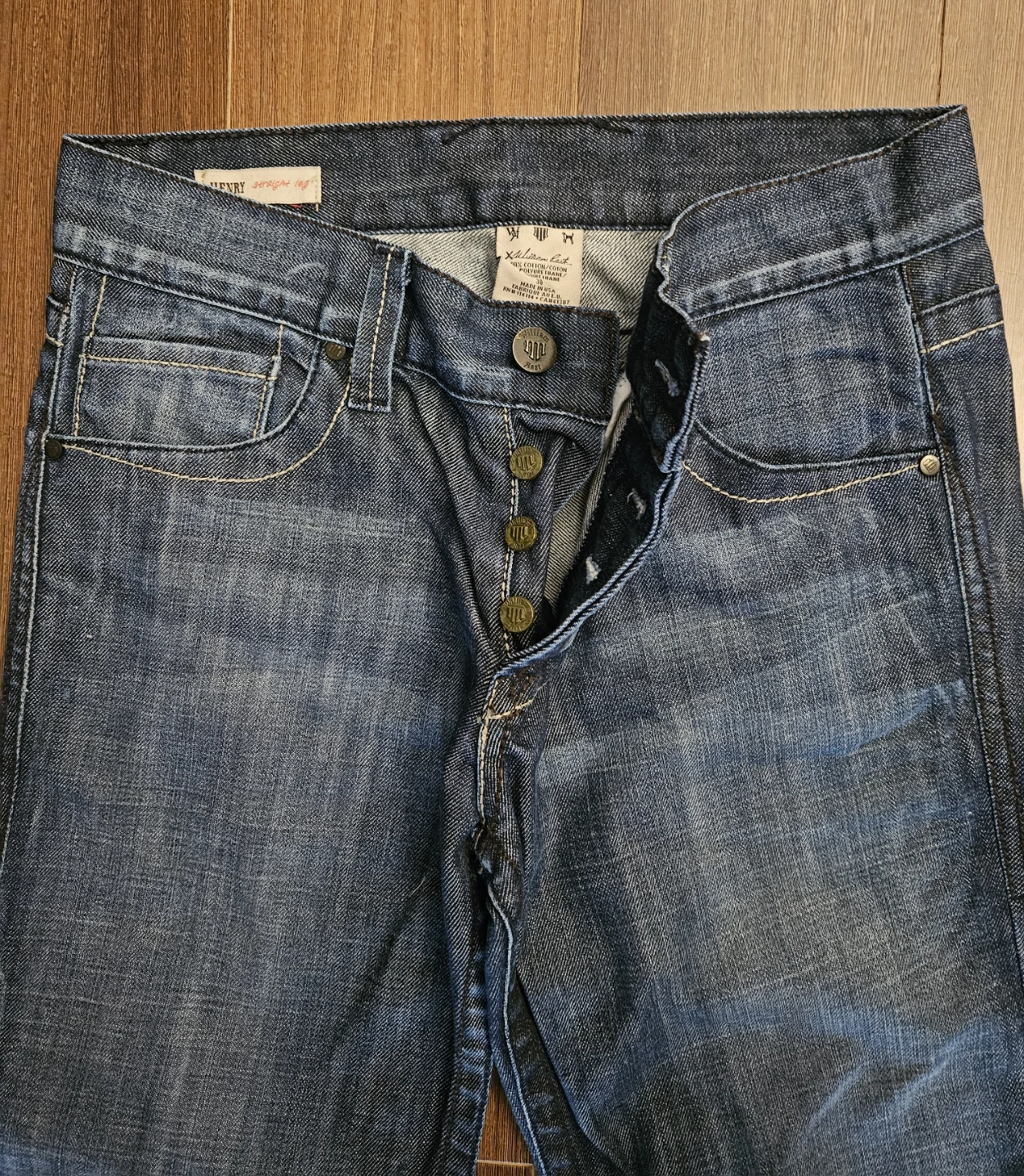 William Rast Henry Straight Leg Jeans Size 30/33 - Timberlake - photo 2