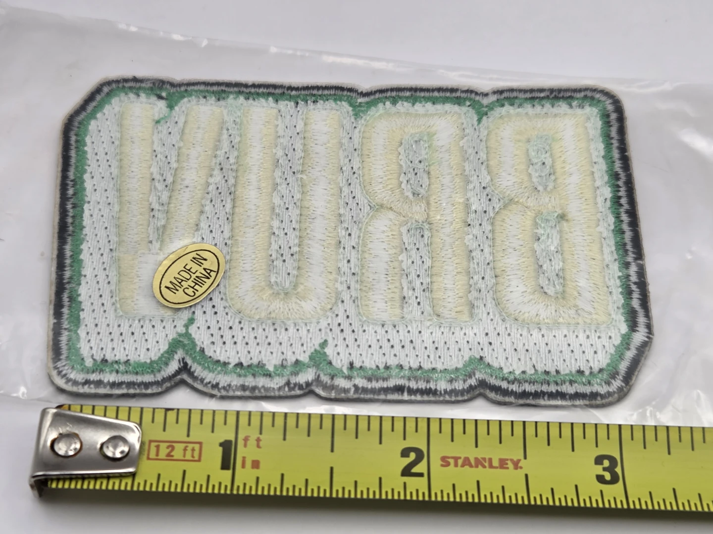 AEW Will Ospreay "BRUV" Embroidered Patch All Elite Crate - photo 2
