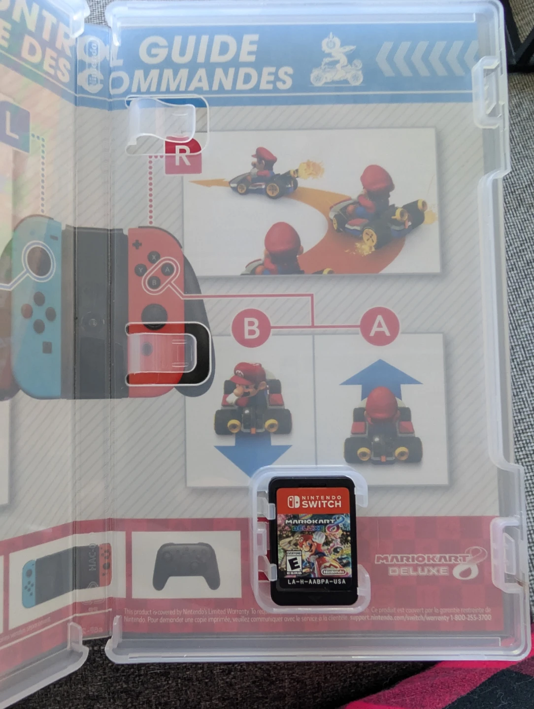 Mario Kart 8 Deluxe + Official Nintendo Steering Wheels - photo 2