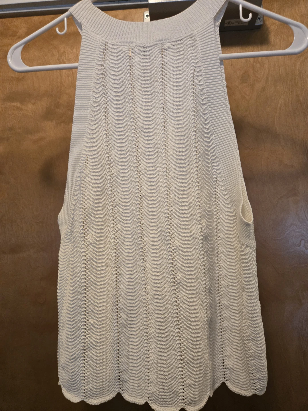 Wilfred White Knit Tank Top Size S - photo 2