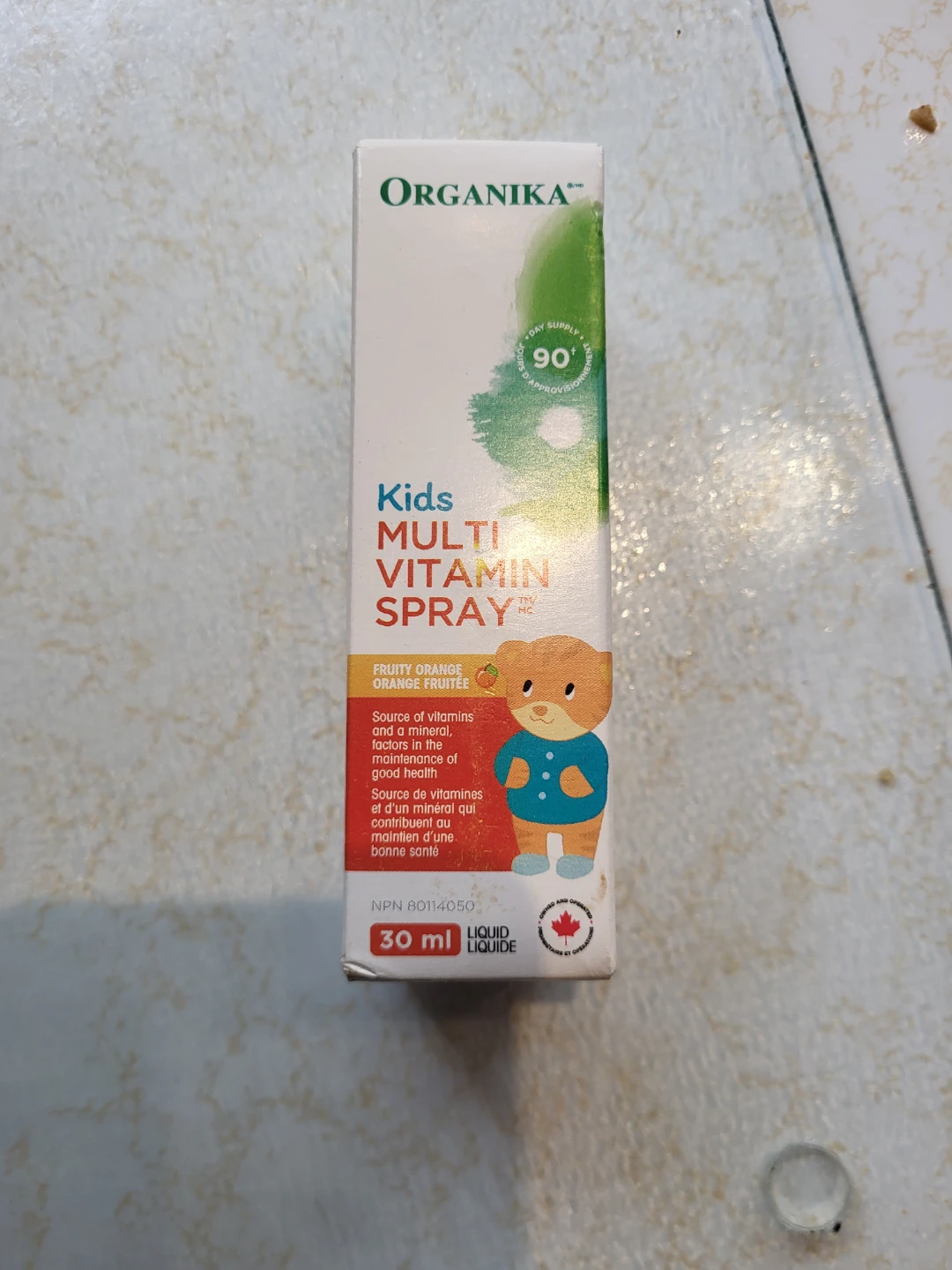 Organika Kids Multi Vitamin Spray - Fruity Orange - 30 ml